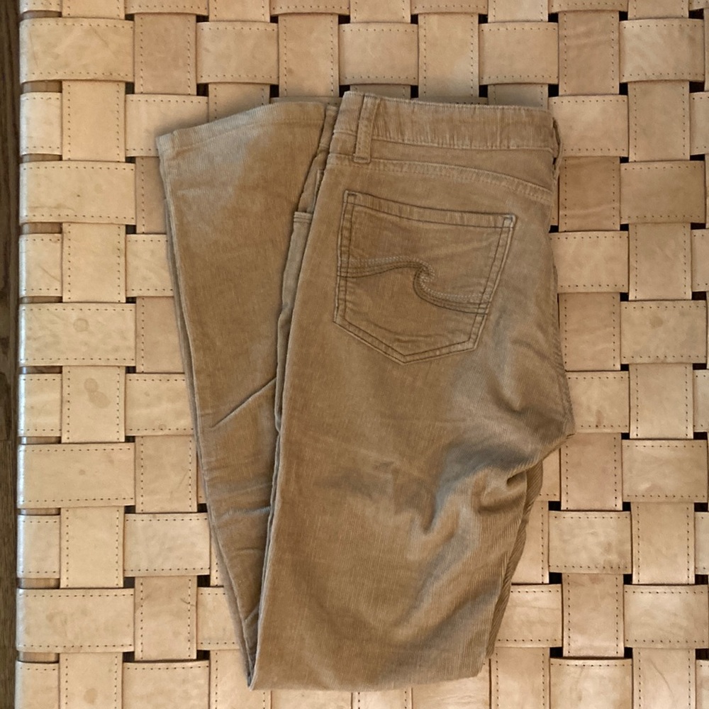 Tan corduroy pants